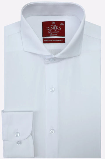 White Plain Formal Shirt