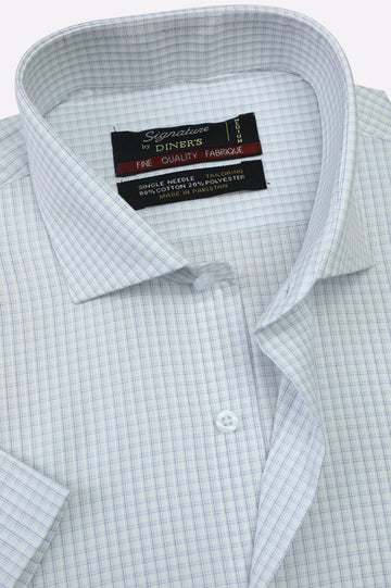 Multi Check Formal Shirt (Half Sleeves)