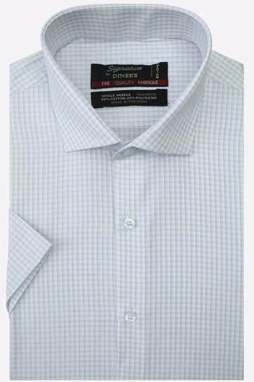 Multi Check Formal Shirt (Half Sleeves)