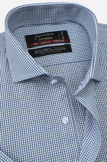 Multi Check Formal Shirt (Half Sleeves)