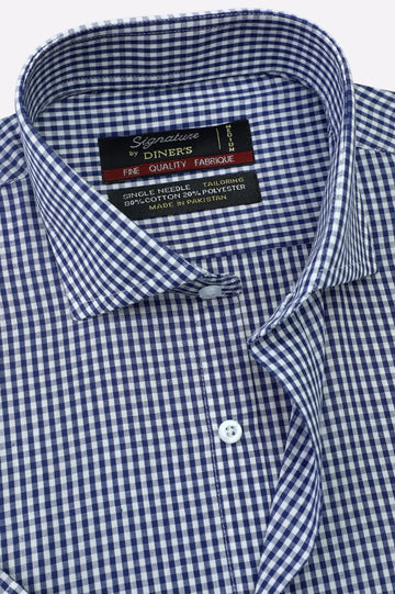 Multi Check Formal Shirt (Half Sleeves)