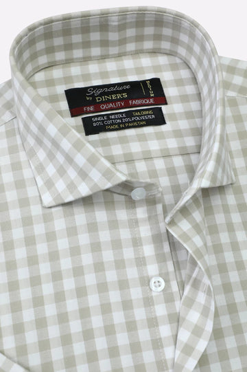 Multi Check Formal Shirt (Half Sleeves)
