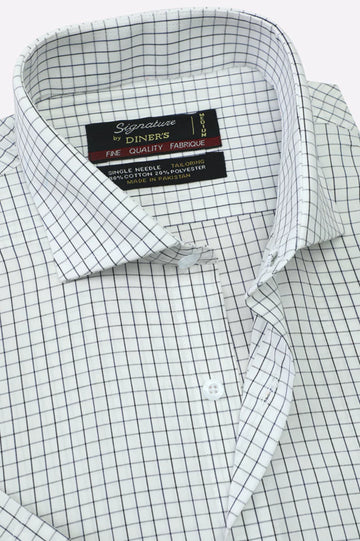 Multi Check Formal Shirt (Half Sleeves)