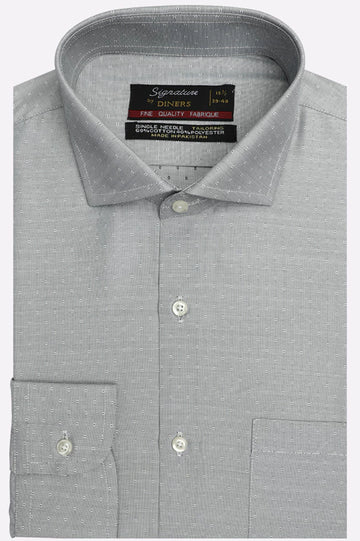Multi Self Textured Formal Shirt