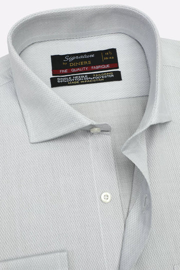 Self Textured Formal Shirt