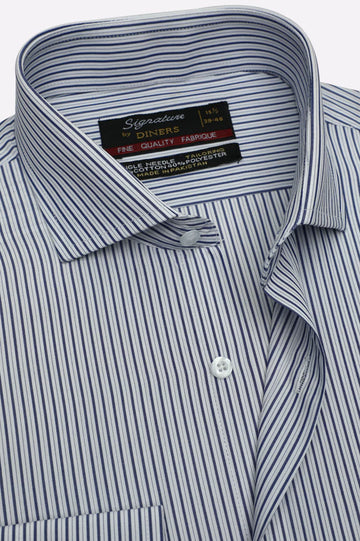 Blue Stripes Formal Shirt