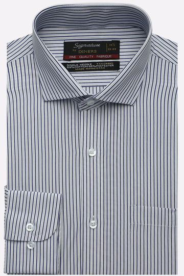 Blue Stripes Formal Shirt