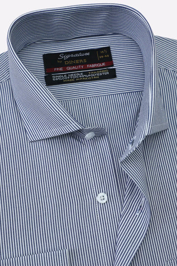 Blue Bengal Stripes Formal Shirt