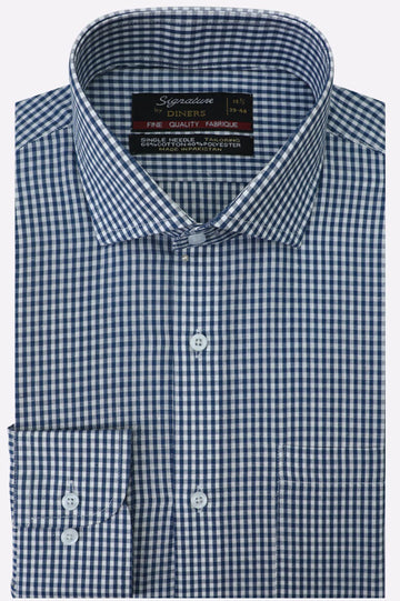 Multicolor Gingham Check Formal Shirt