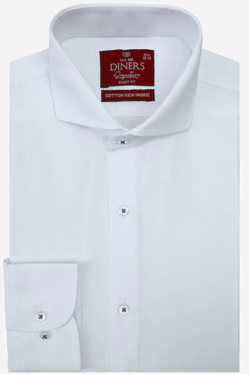White Plain Formal Shirt