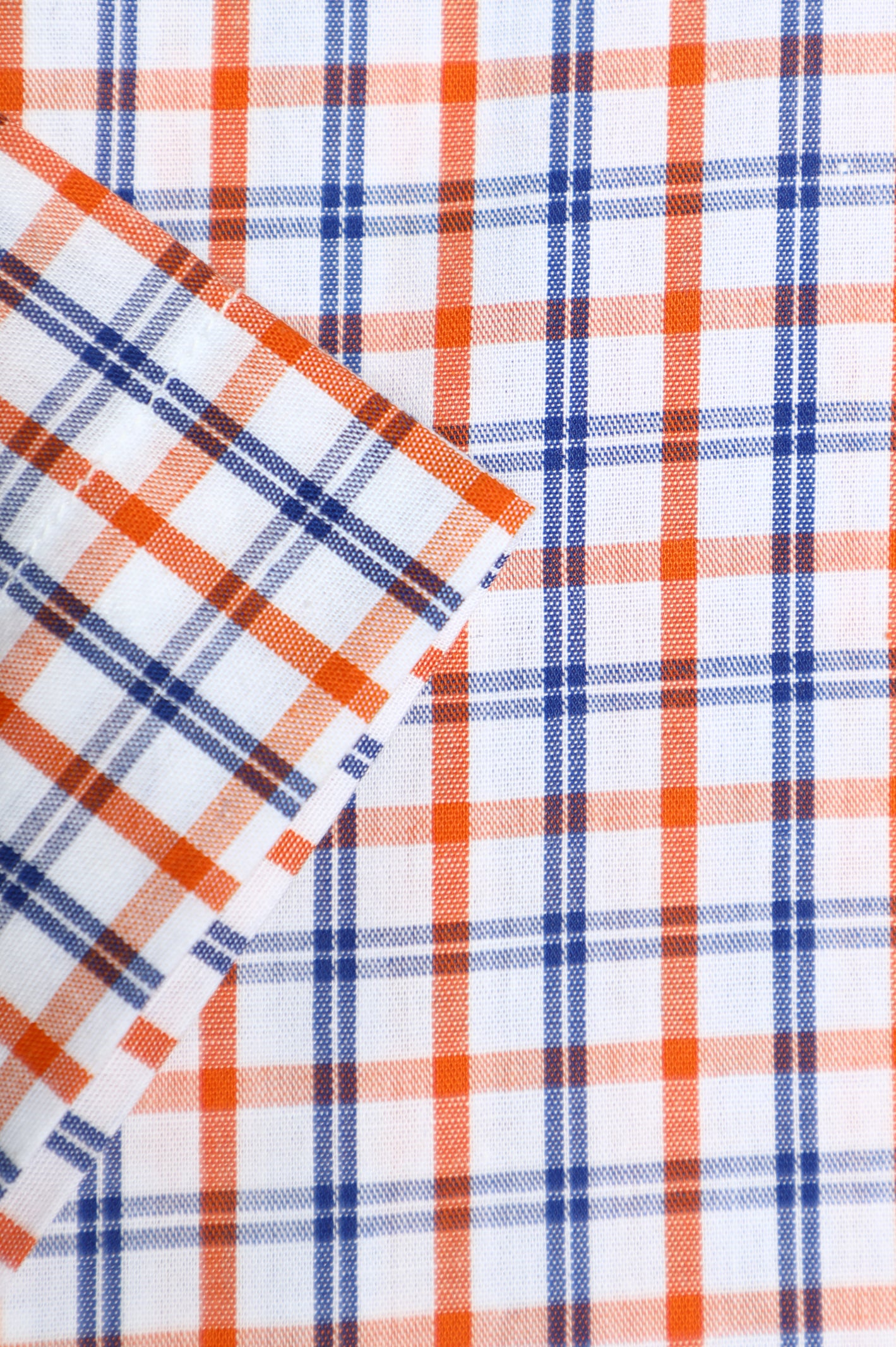 Multicolor Tattersall Check Formal Shirt (Half Sleeve) From Diners