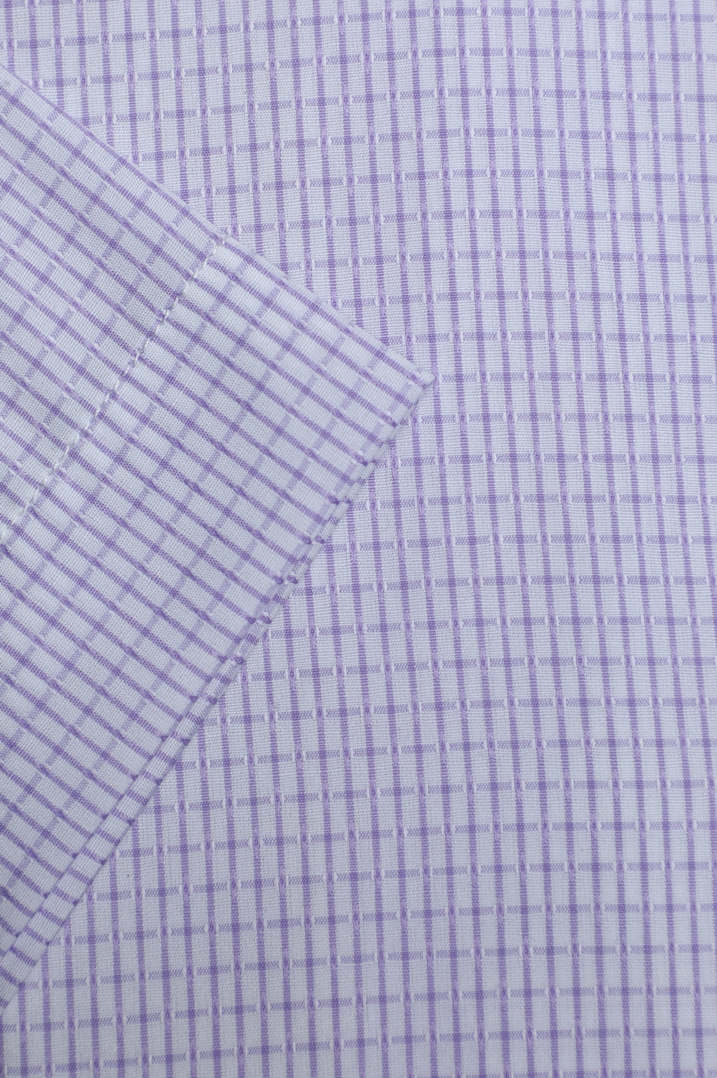 Purple Textured Formal Shirt (Half Sleeves) From Diners