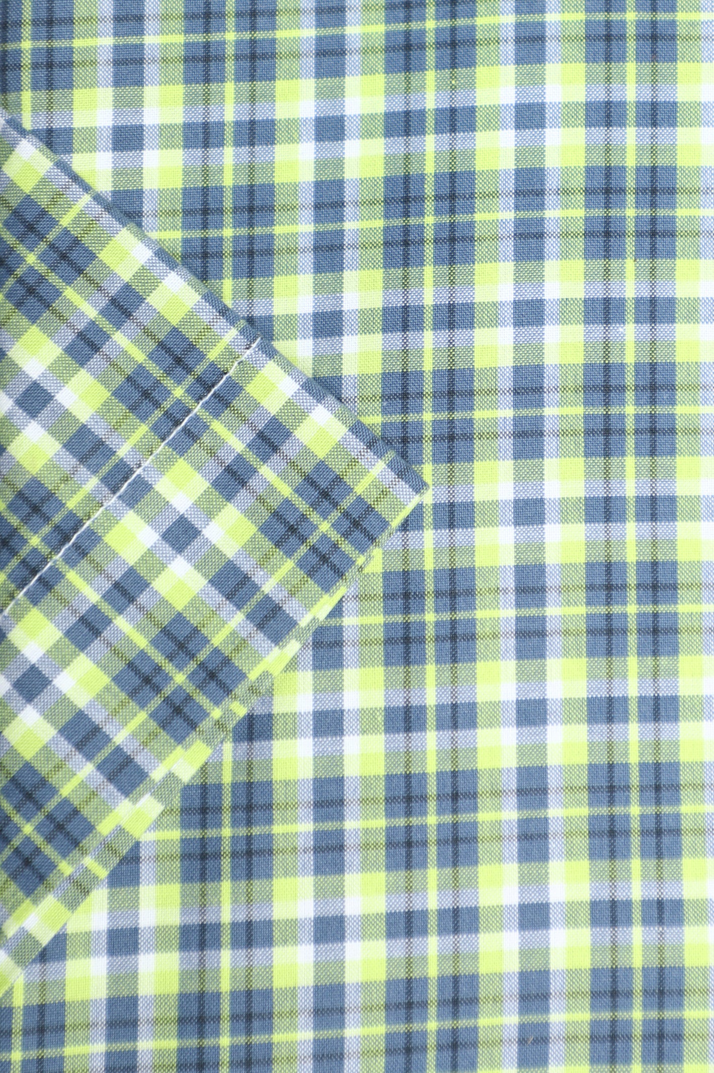 Multicolor Tattersall Check Formal Shirt (Half Sleeve) From Diners