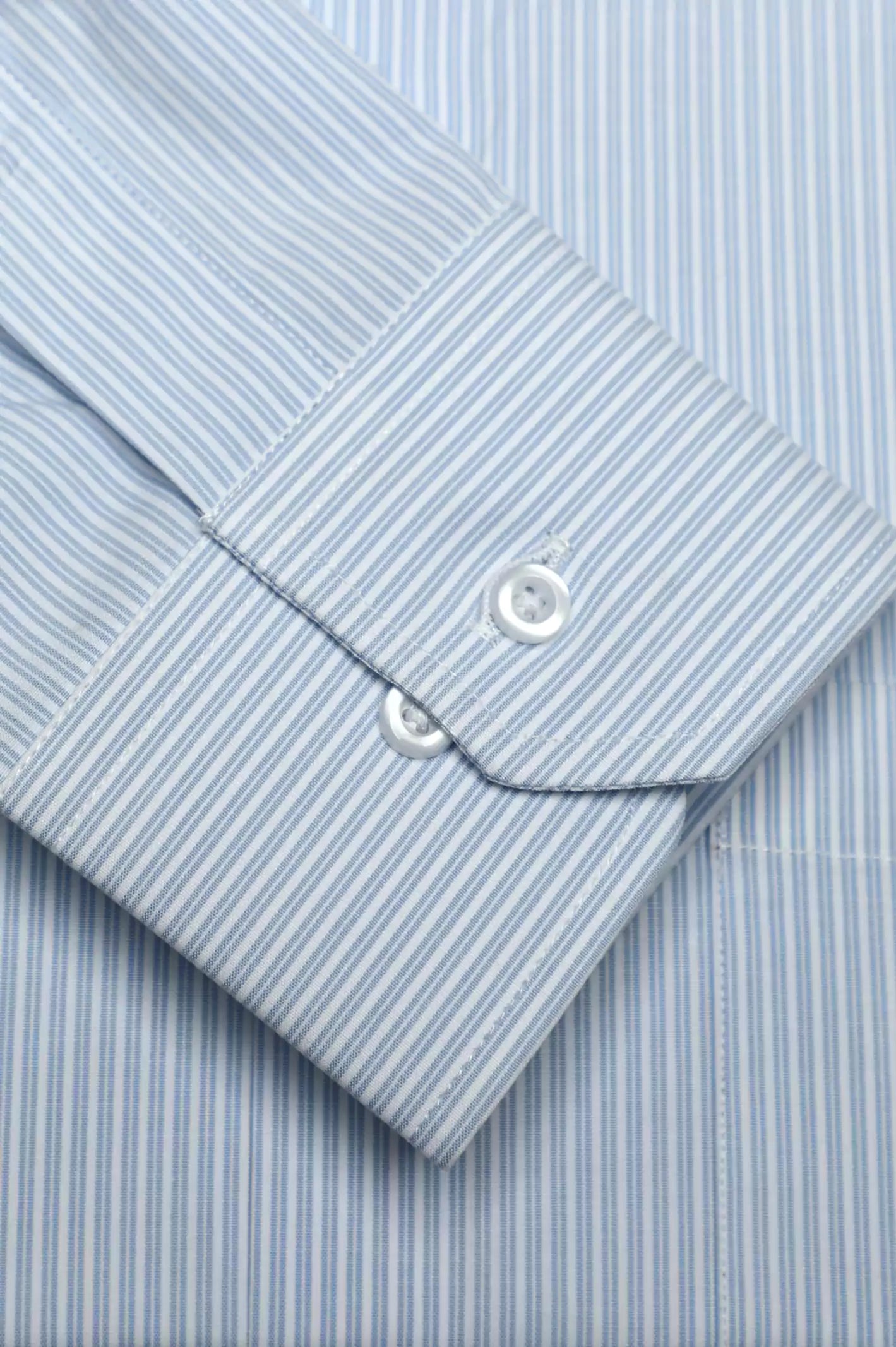 Sky Blue Shadow Stripes Formal Shirt From Diners