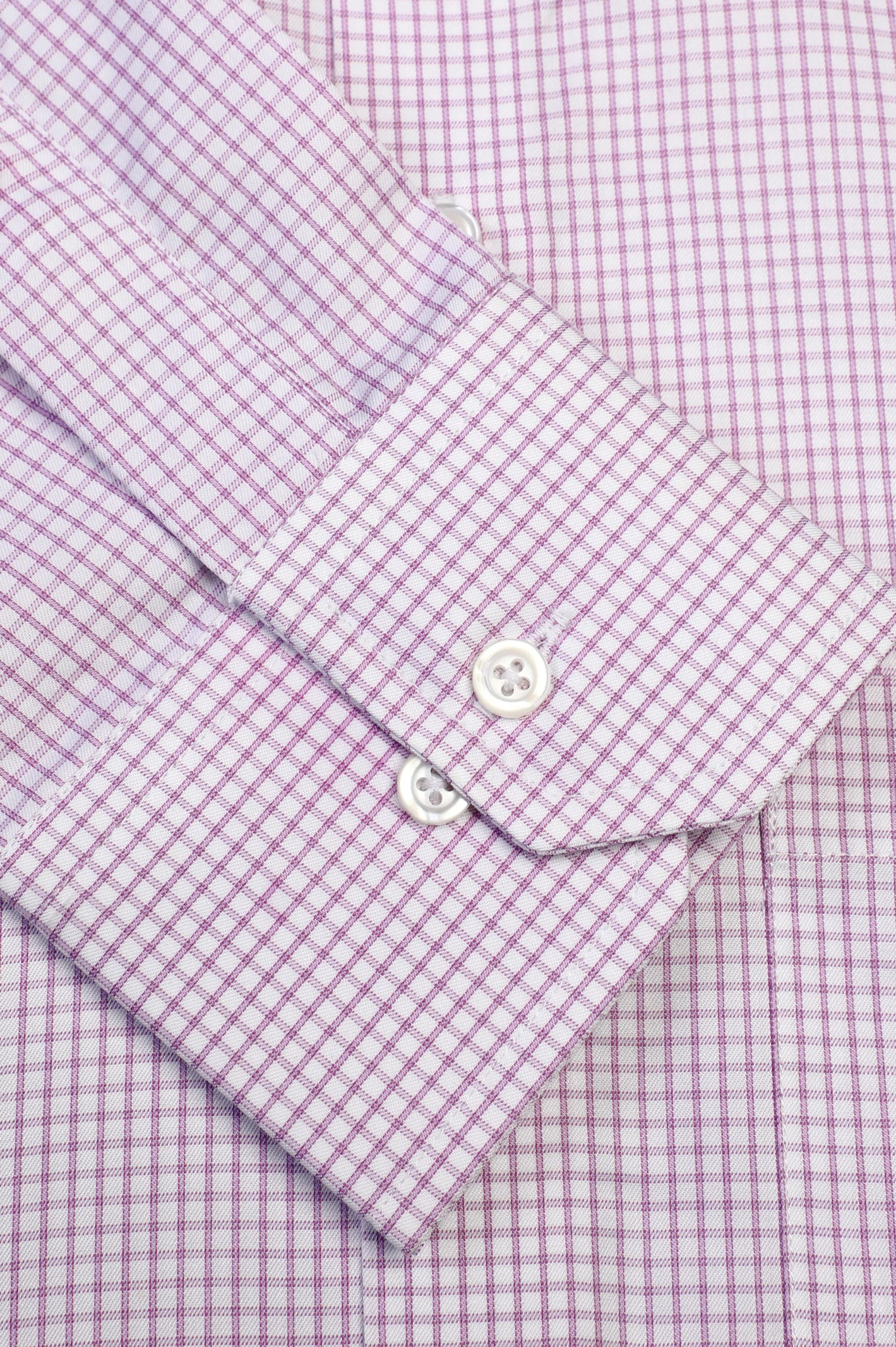 Purple Graph Formal Check Shirt
