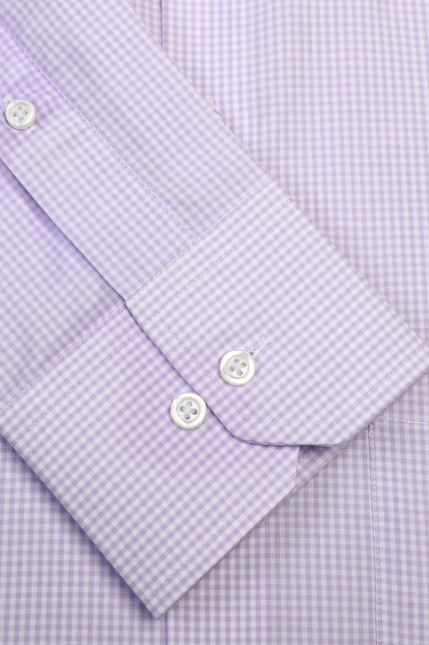 Men Formal Purple Mini-Check Shirt for Sale