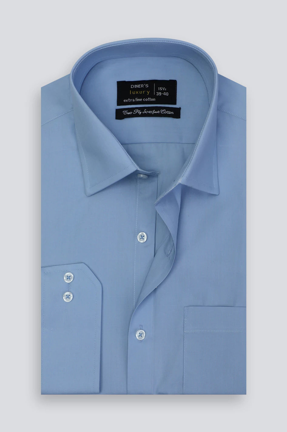 Sky Blue Formal Shirt for Men