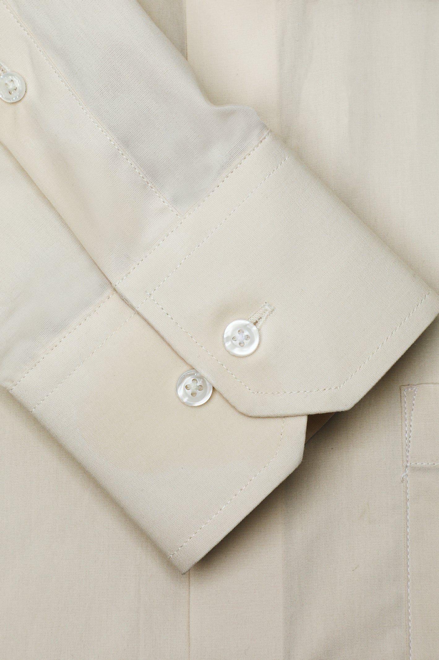 Light Beige Oxford Formal Shirt From Diners