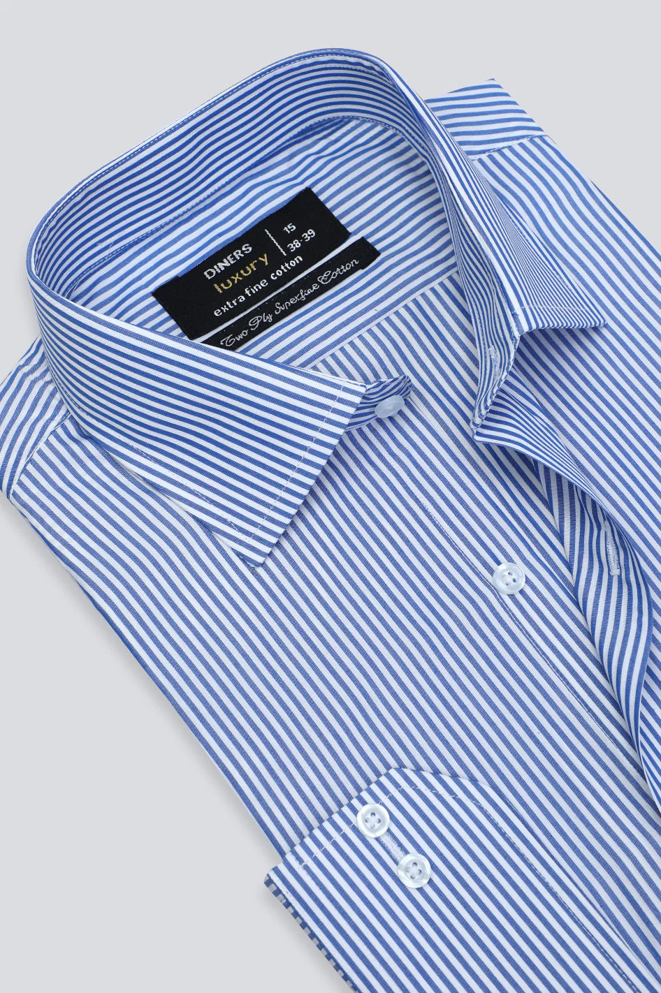 Blue Bengal Stripes Formal Shirt for Men