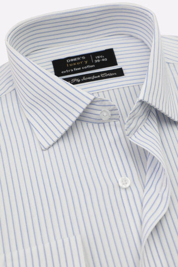 Multicolor Pinstripe Formal Shirt
