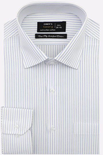 Multicolor Pinstripe Formal Shirt
