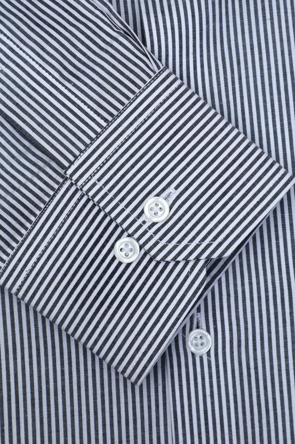 Men Formal Black Bengal Stripes Shirt