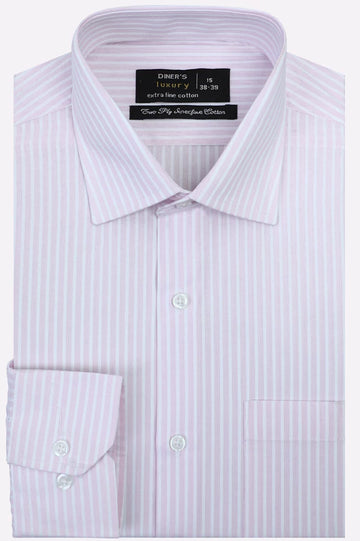 Pink Pinstripes Formal Shirt