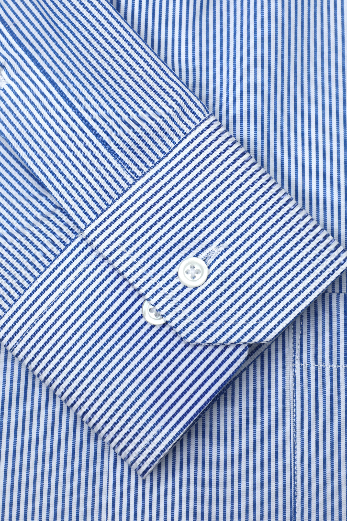 Blue Candy Stripe Formal Shirt From Diners