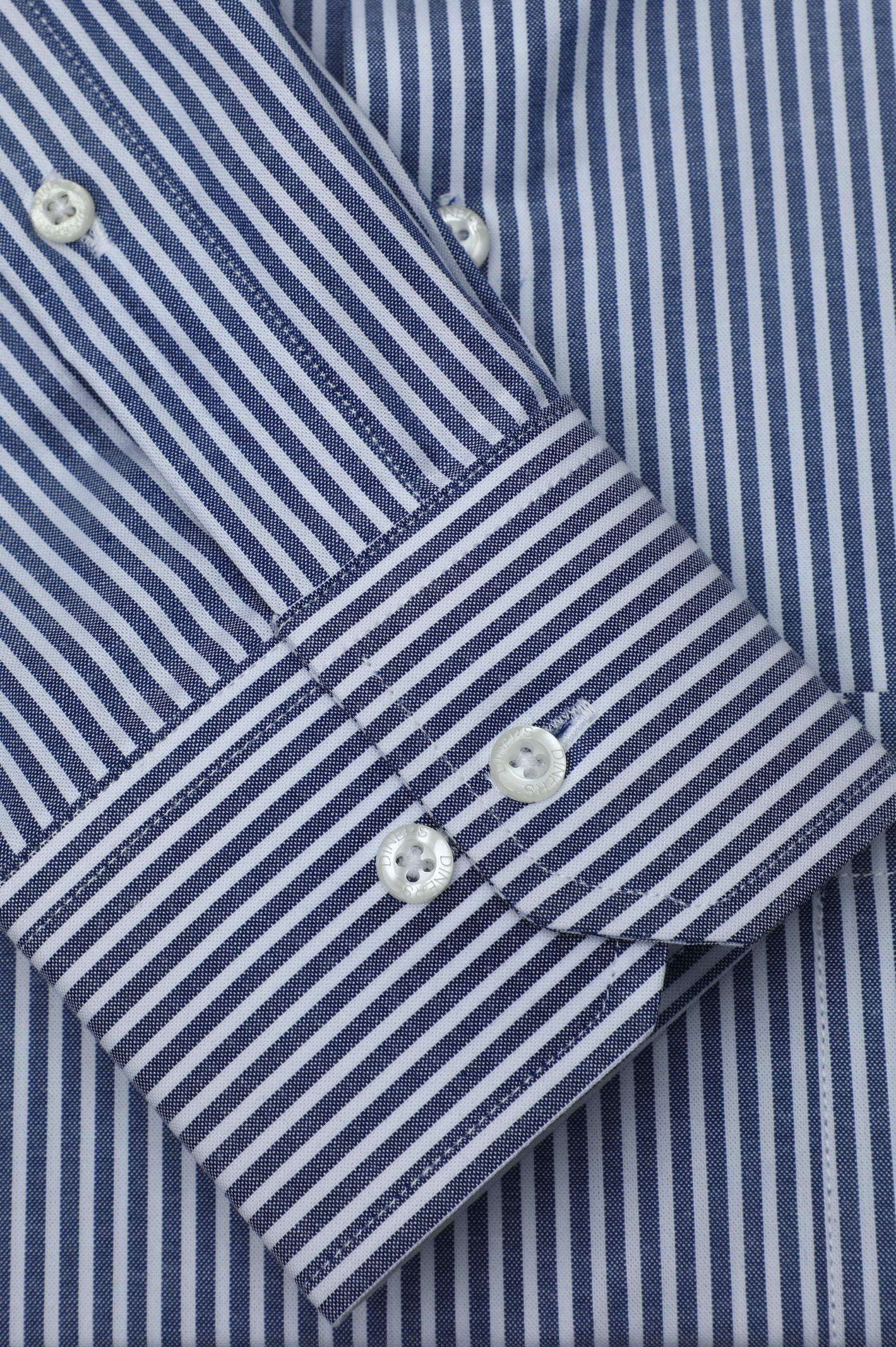 Blue Candy Stripe Formal Shirt From Diners