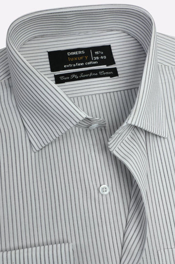 Multicolor Pinstripe Formal Shirt