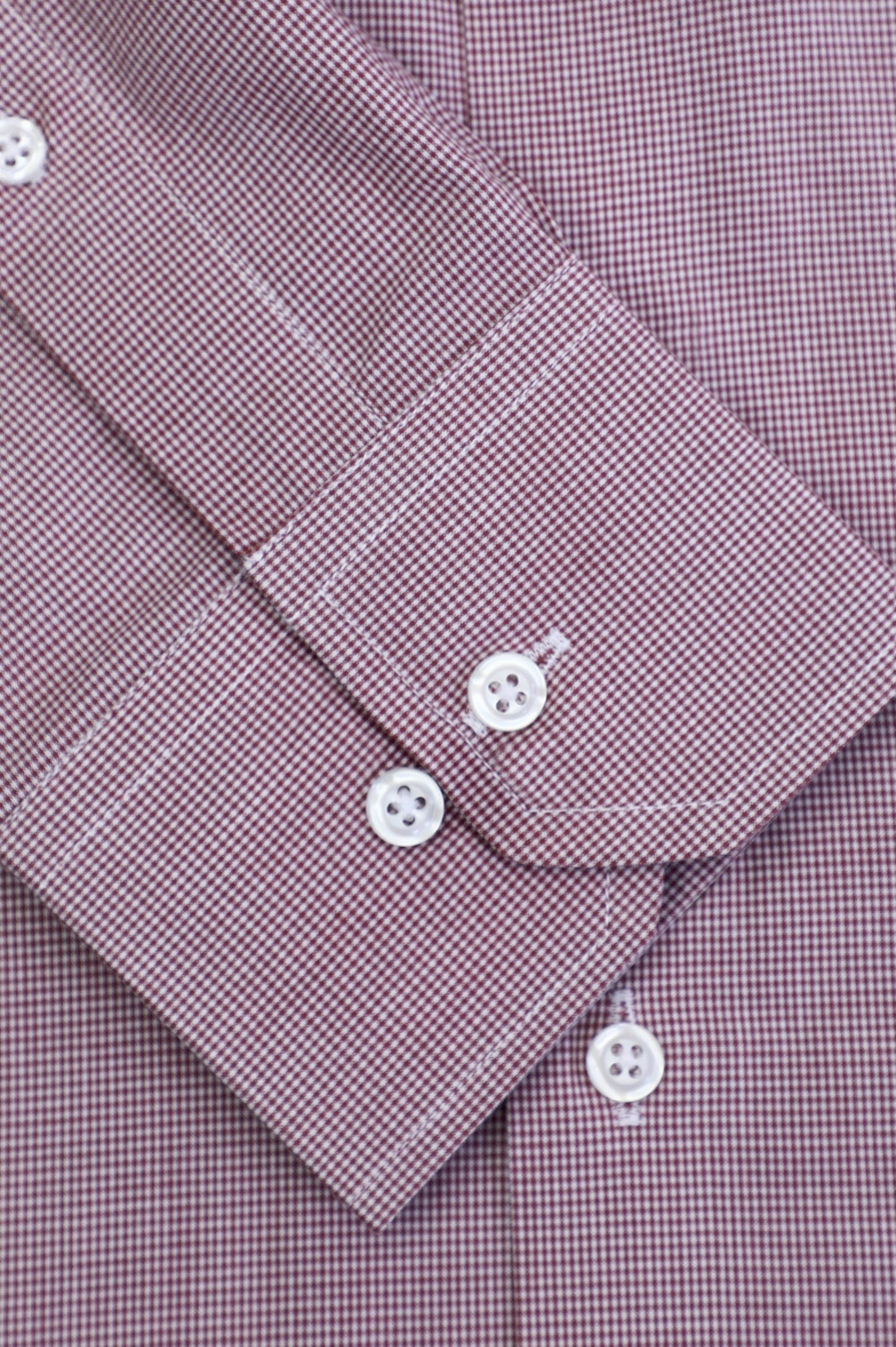 Maroon Textured Formal Shirt From Diners