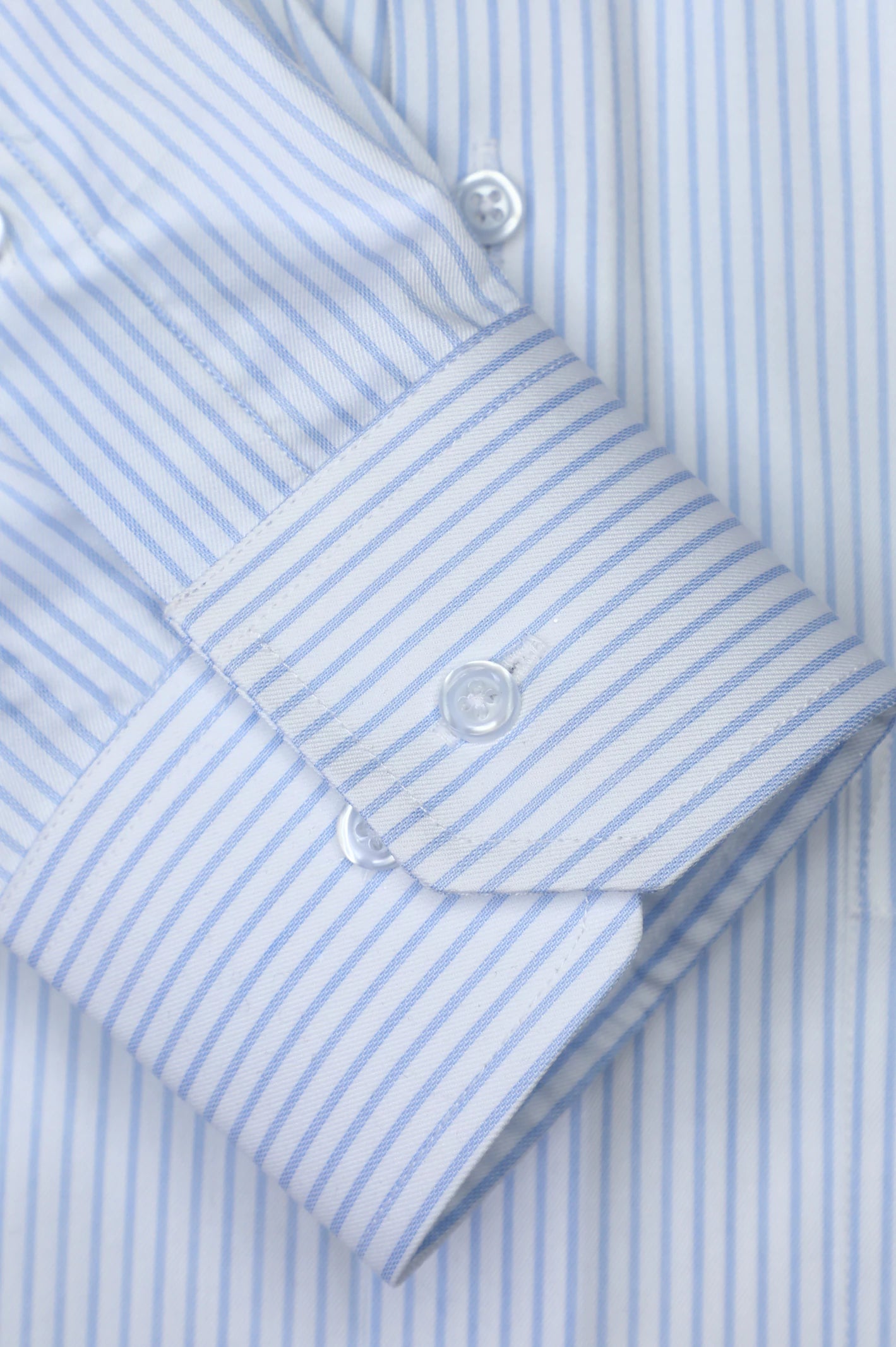 Blue Pinstripe Formal Shirt For Men From Diners