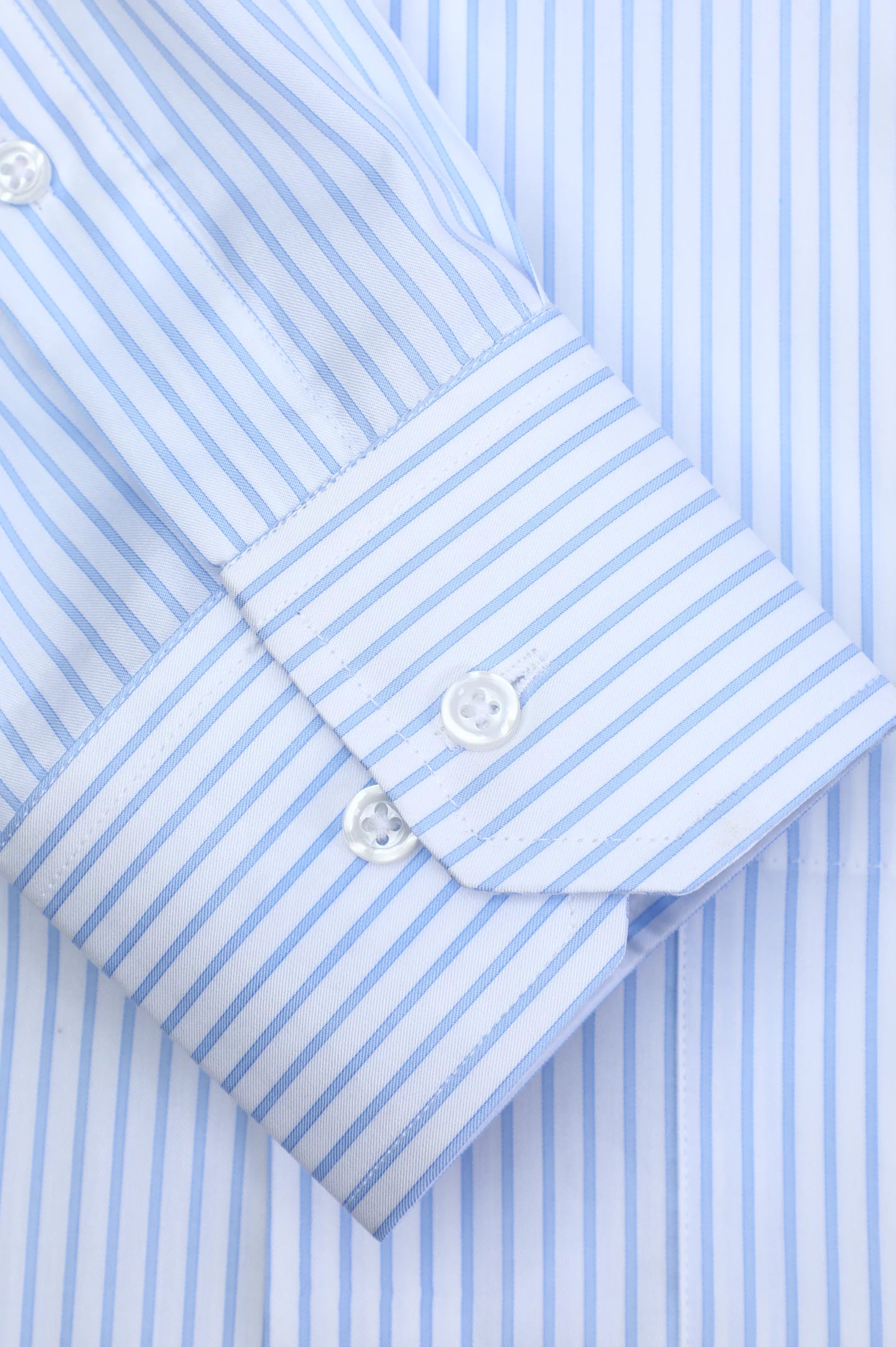 Blue Pinstripe Formal Shirt From Diners