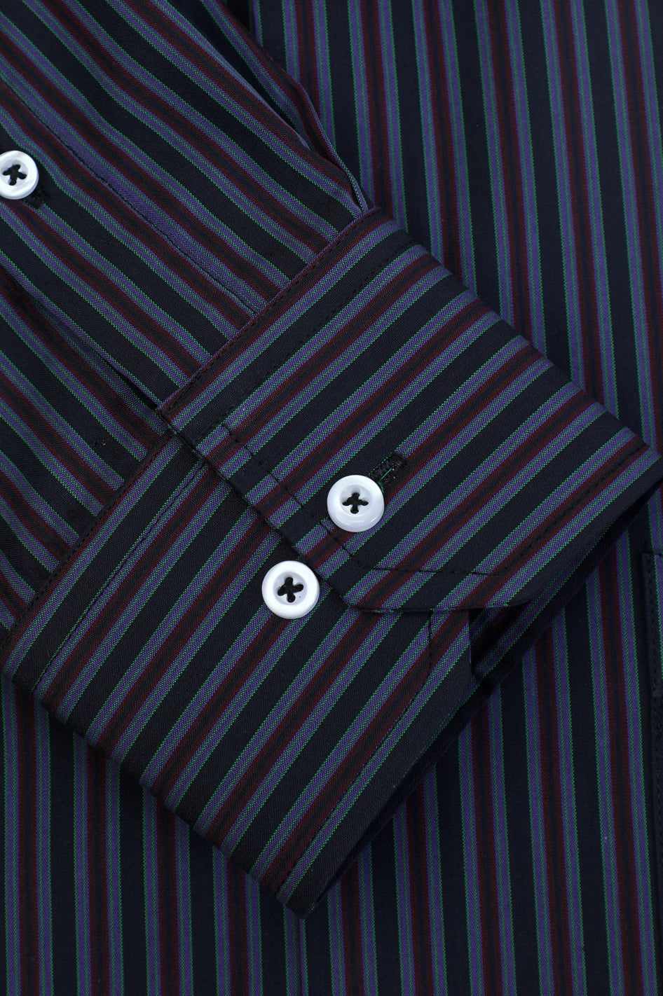 Multicolor Shadow Stripe Formal Shirt From Diners