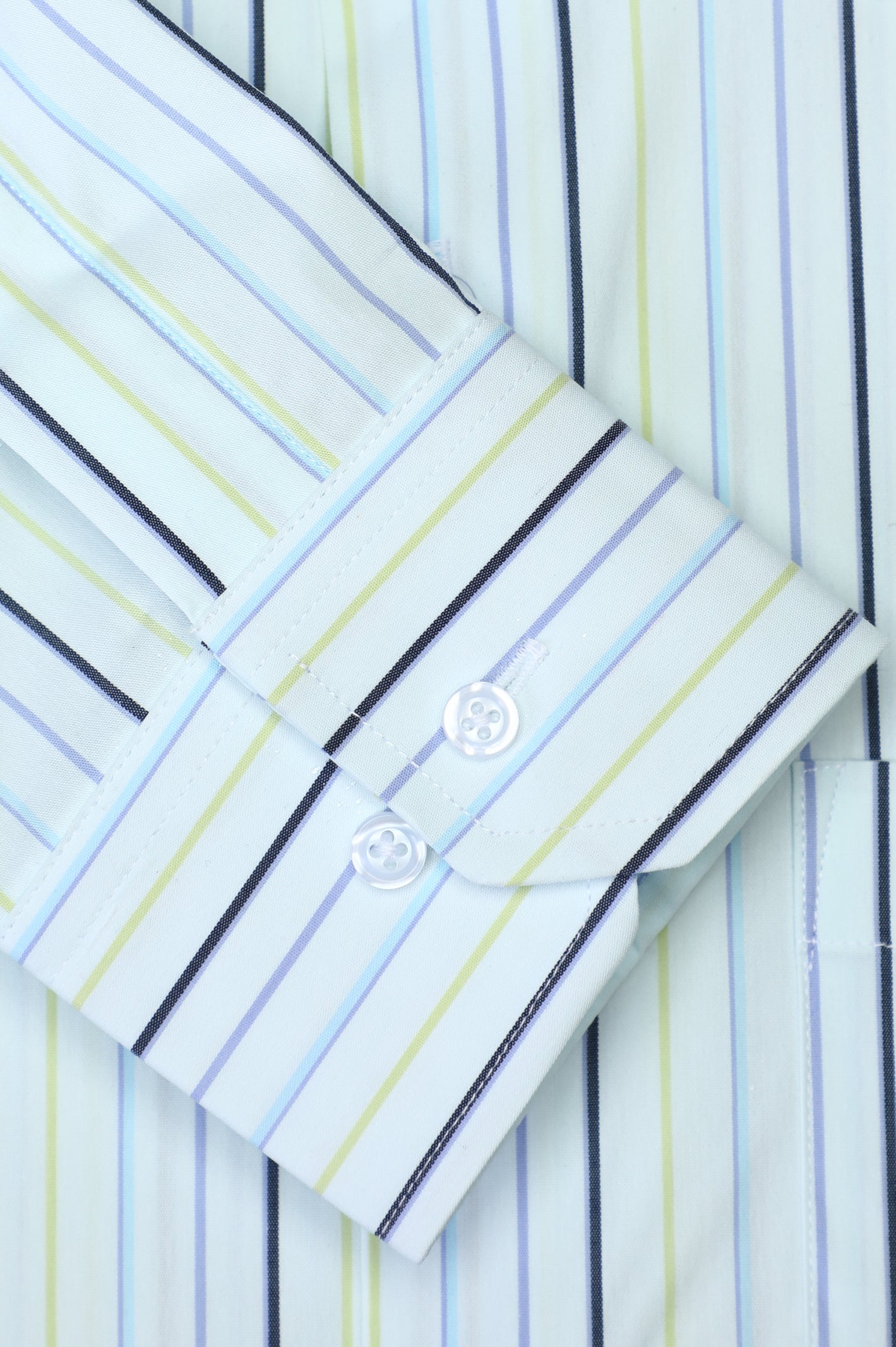 Multicolor Pinstripe Formal Shirt For Men From Diners