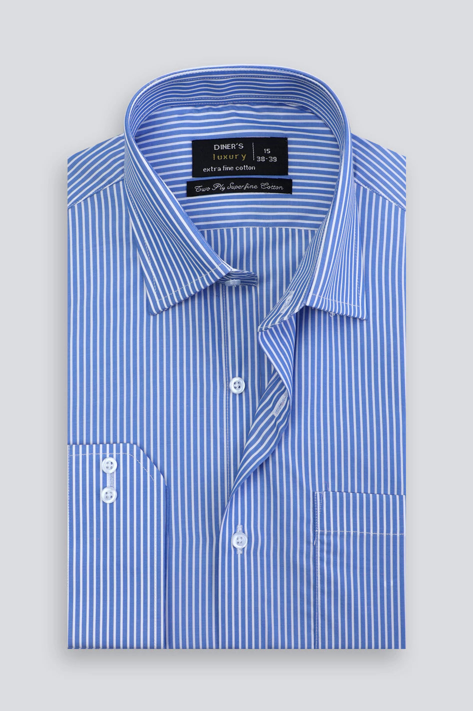 Blue Stripe Formal Shirt for Men