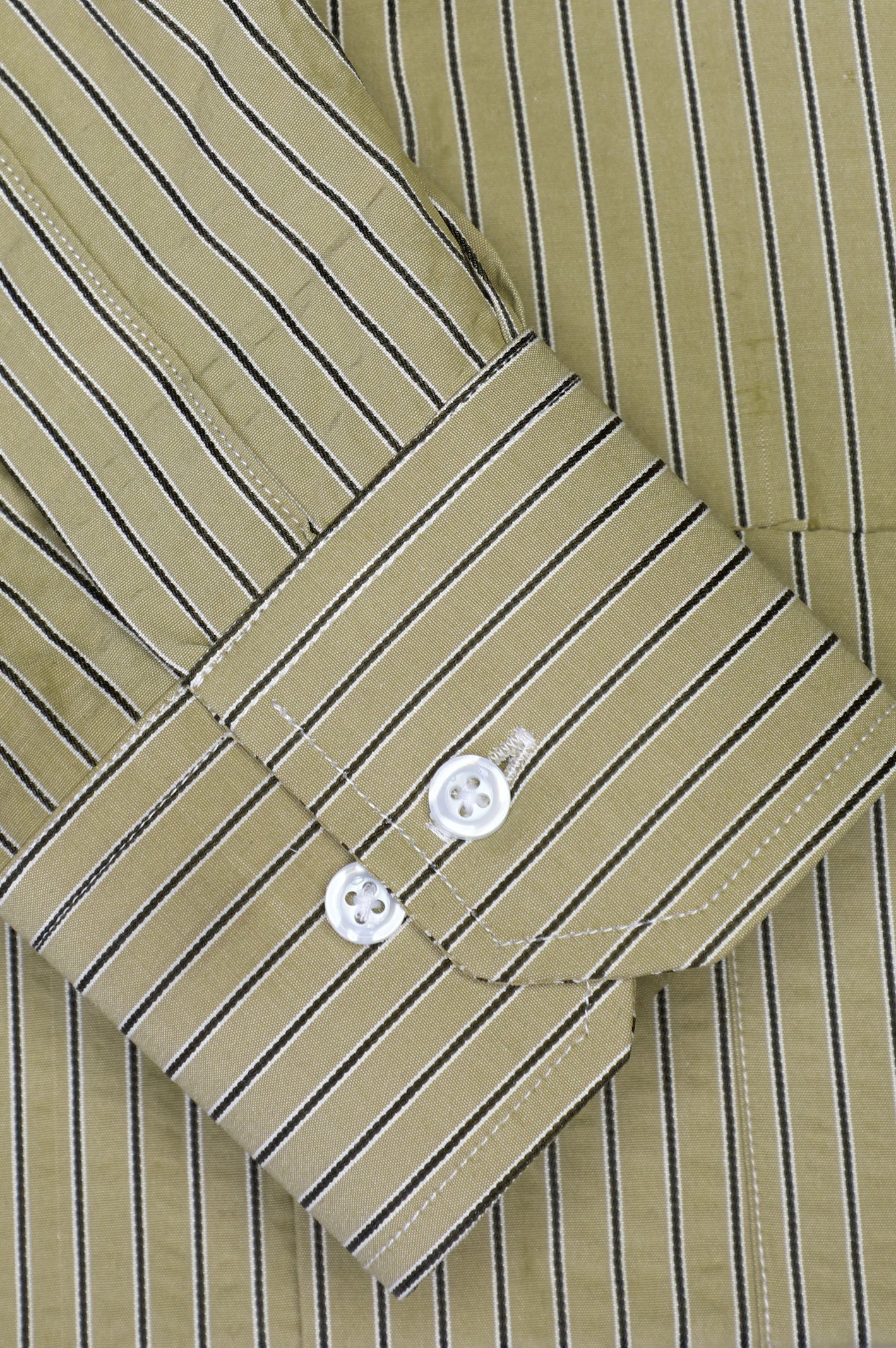 Green Stripe Formal Shirt For Men From Diners