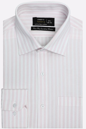 Pink Pinstripes Formal Shirt
