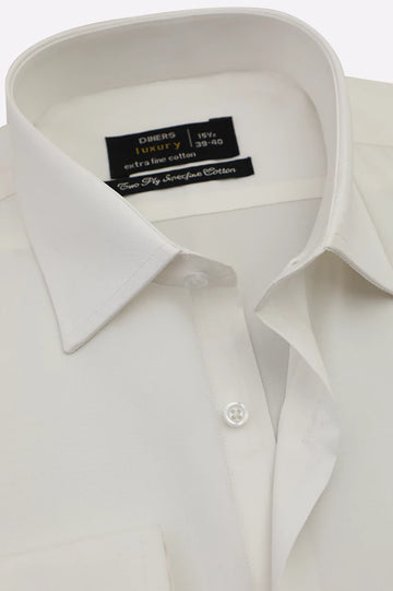 White Plain Formal Shirt