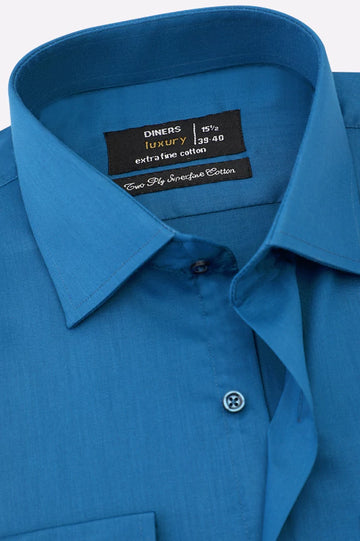 Aqua Self Textured Formal Shirt