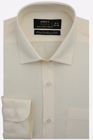 Fawn Self Twill Formal Shirt