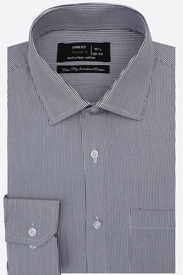 Black Stripes Formal Shirt
