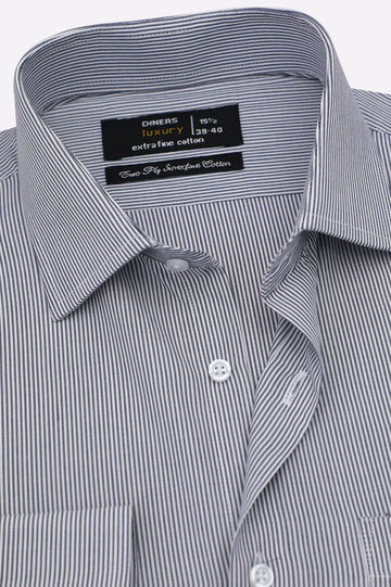 Black Stripes Formal Shirt