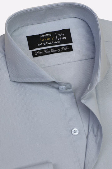 Light Grey Dobby Formal Shirt