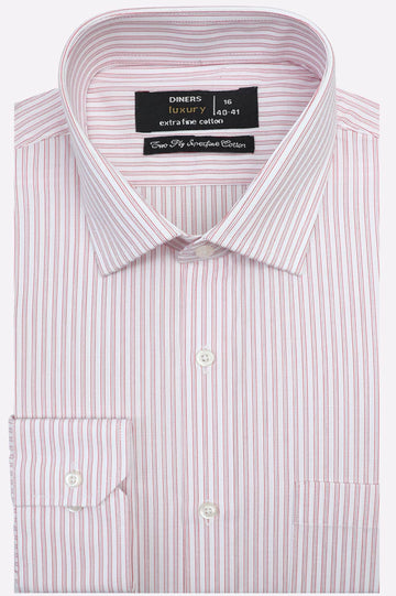 Pink Stripes Formal Shirt 3-6-2026