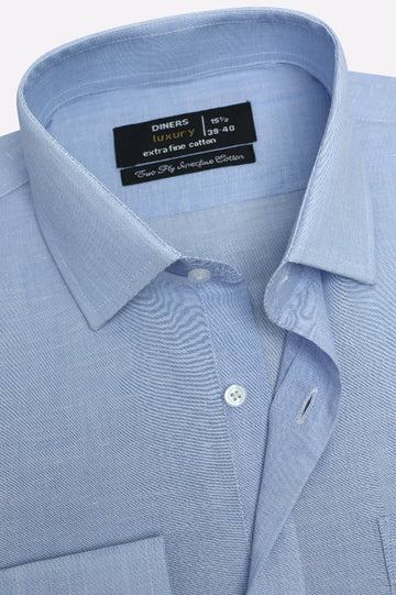 Sky Blue Dobby Formal Shirt