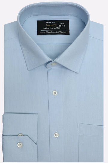 Sky Blue Dobby Formal Shirt