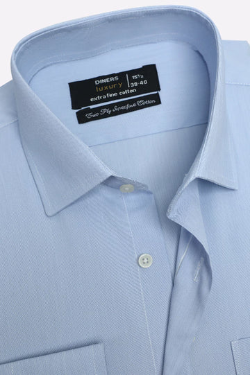 Sky Blue Dobby Formal Shirt