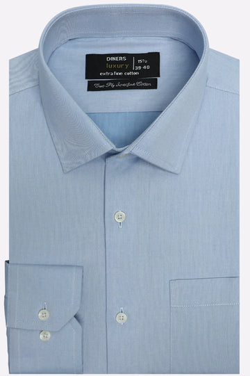 Sky Blue Dobby Formal Shirt