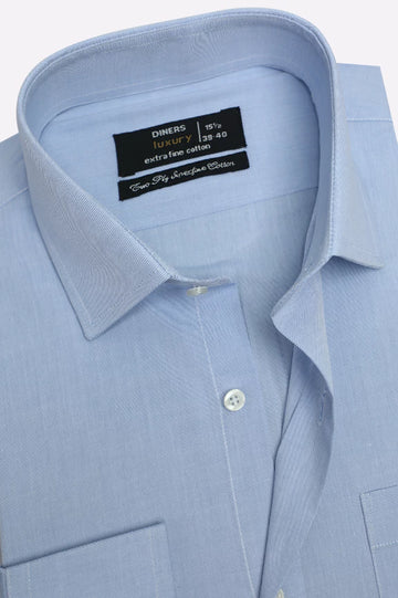 Sky Blue Dobby Formal Shirt
